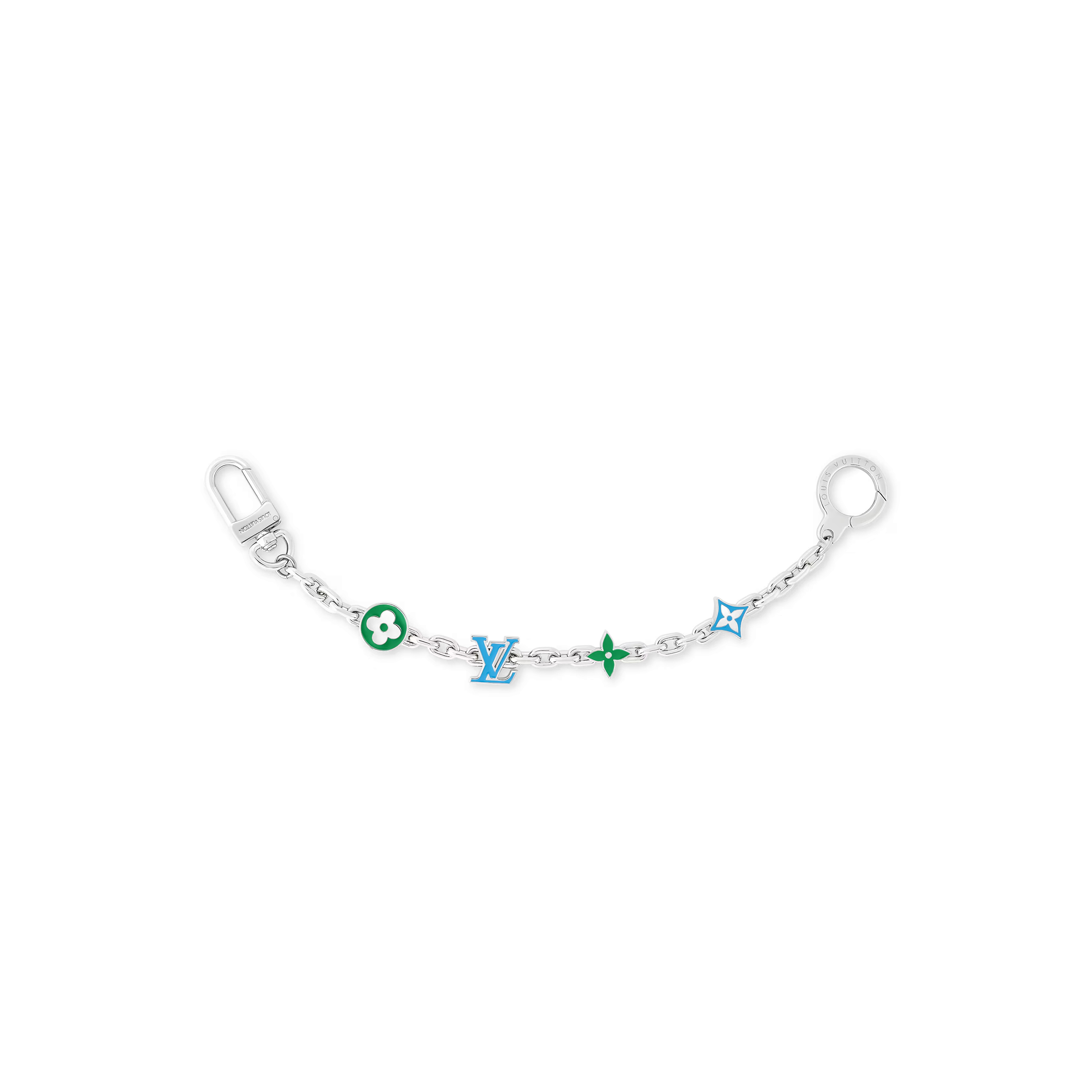l0*is V*t0n monogram flower chain belt m02554